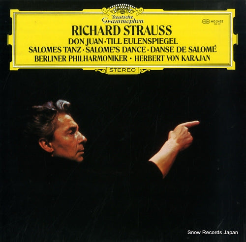 KARAJAN, HERBERT VON strauss; till eulenspiegel MG2432