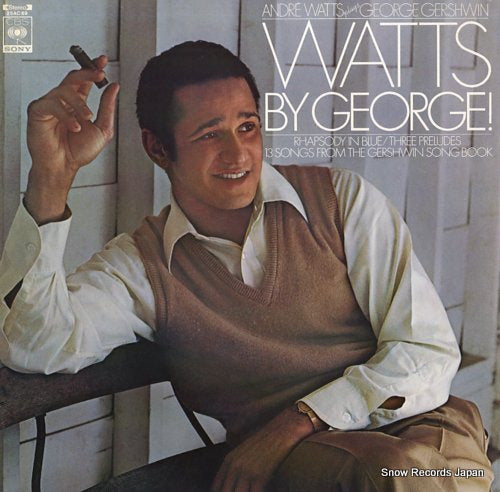 WATTS, ANDRE watts by george! - andre watts plays george gershwin 25AC69