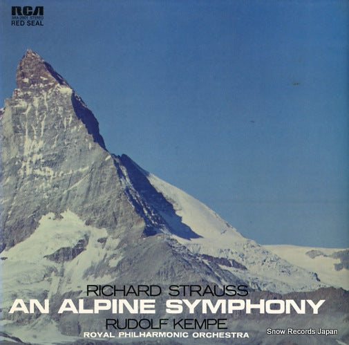 KEMPE, RUDOLF richard strauss; alpine symphony SRA-2901