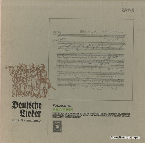 V/A brahms; deutsche lieder - eine sammlung vol.vii AA-9524-27