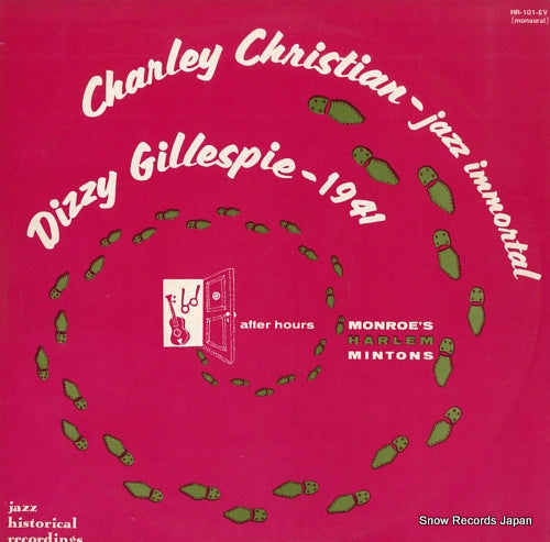 CHRISTIAN, CHARLEY jazz immortal dizzy gillespie - 1941 HR-101-EV