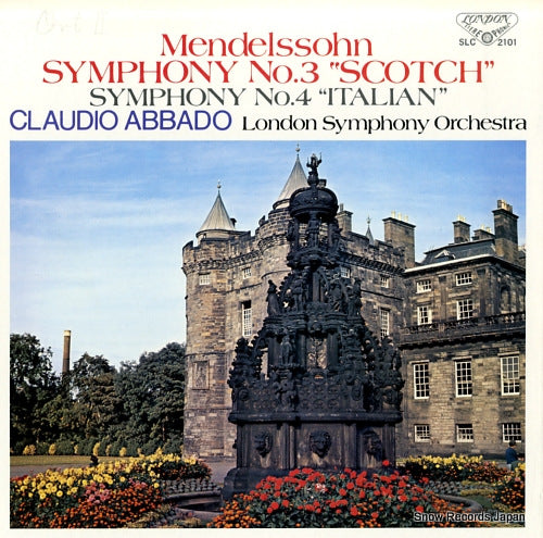 ABBADO, CLAUDIO mendelssohn; symphony no.3 "scotch" SLC2101