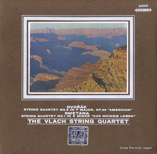 VLACH STRING QUARTET, THE dvorak; string quartet no.6 "american" AA9226