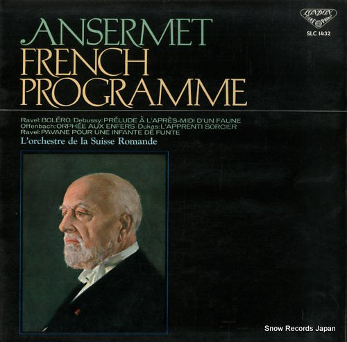 ANSERMET, ERNEST french programme SLC1432