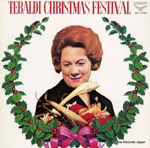 TEBALDI, RENATA tebaldi christmas festival SLC2152