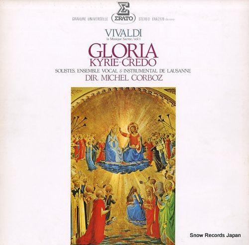 CORBOZ, MICHEL vivaldi; gloria / kyrie / credo ERA2178