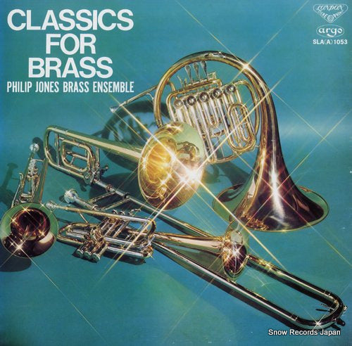 JONES, PHILIP, BRASS ENSEMBLE classics for brass SLA(A)1053
