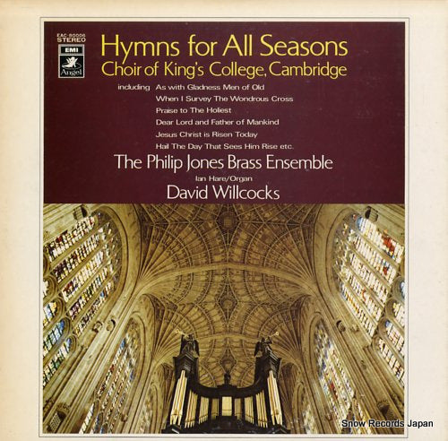 WILLCOCKS, DAVID hymns for all seasons EAC-80006