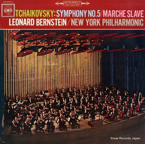 BERNSTEIN, LEONARD tchaikovsky; symphony no.5 / marche slave OS-450-C