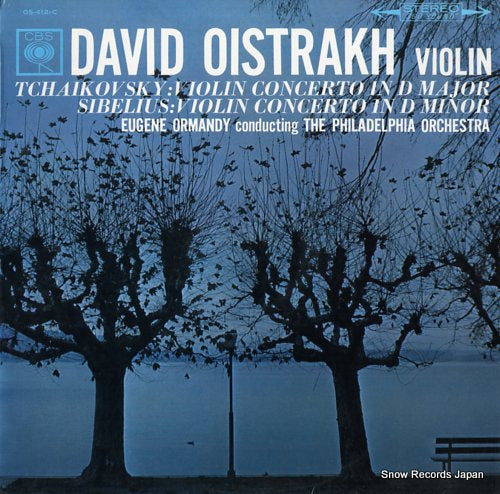 OISTRAKH, DAVID tchaikovsky / sibelius; violin concerto OS-412-C