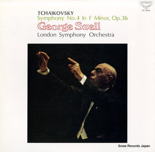 SZELL, GEORGE tchaikovsky; symphony no.4 in f minor, op.36 GT9043