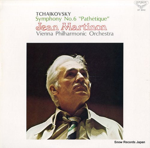 MARTINON, JEAN tchaikovsky; symphony no.6 "pathetique" GT9042