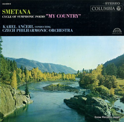 ANCEL, KAREL smetana; cycle of symphonic poems "my country" OS-845-S