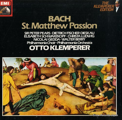 KLEMPERER, OTTO bach; st. matthew passion SLS827 / ASD.2793-6