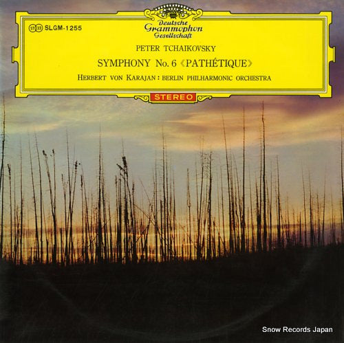 KARAJAN, HERBERT VON tchaikovsky; symphony no.6 "pathetique" SLGM-1255