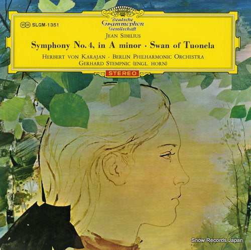 KARAJAN, HERBERT VON sibelius; symphony no.4 in a minor SLGM-1351
