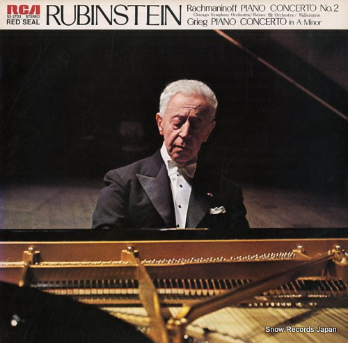 RUBINSTEIN, ARTUR rachmaninoff; piano concerto no.2 SX-2703