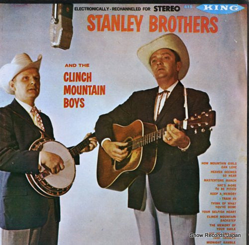 STANLEY BROTHERS, THE the stanley brothers and clinch mountain boys K615