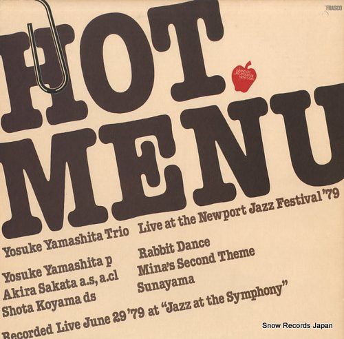 YAMASHITA, YOSUKE hot menu FS-7028