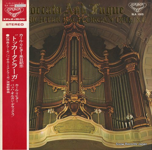 RICHTER, KARL toccata and fugue SLA1005