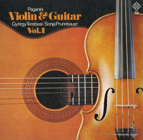 TEREBESI, GYORGY, AND SONJA PRUNNBAUER paganini; violin & guitar vol.1 SLA1089