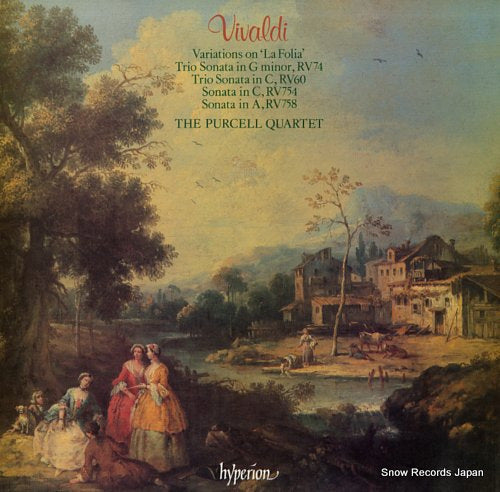 PURCELL QUARTET, THE vivaldi; variations on "la folia" A66193