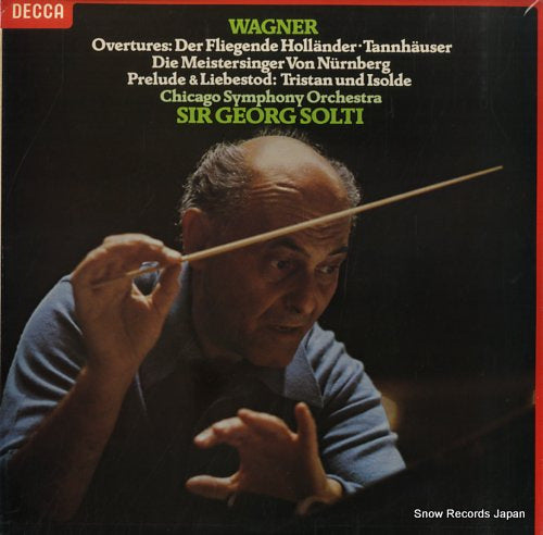 SOLTI, GEORG wagner; overtures, preludes & liebestod SXL6856