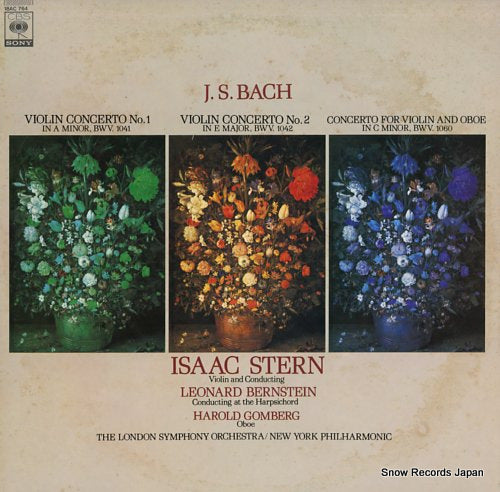 STERN, ISAAC bach; violin concerto no.1 & 2 18AC764