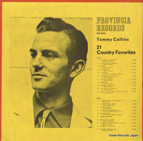 COLLINS, TOMMY 21 country favorites PLP-0764
