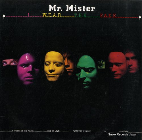 MR. MISTER i wear the face AFL1-4864