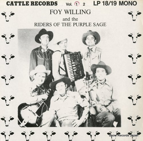WILLING, FOY foy willing and the riders of the purple sage vol.1 LP18