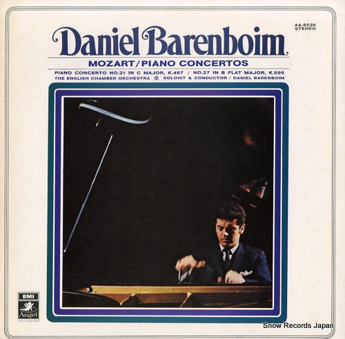 BARENBOIM, DANIEL mozart; piano concertos no.21 & 27 AA-8520