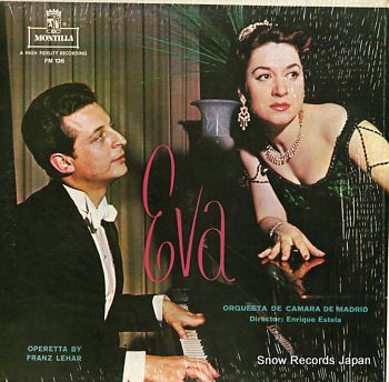 KRAUS, ALFREDO eva, opereta en tres actos de franz lehar FM-136