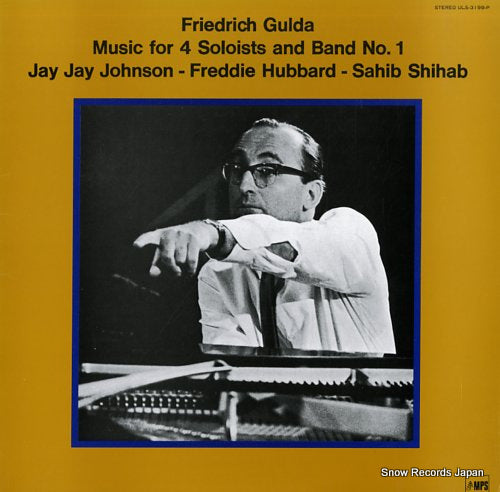 GULDA, FRIEDRICH music for 4 soloists and band no.1 ULS-3199-P