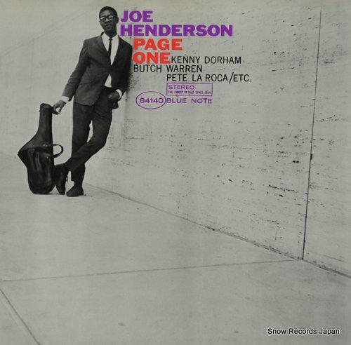 HENDERSON, JOE page one GXK8014