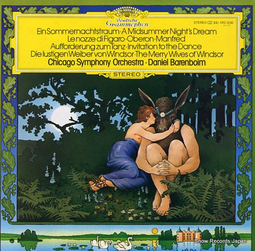BARENBOIM, DANIEL mendelssohn; a midsummer night's dream MG1236