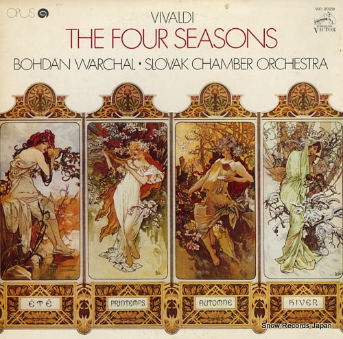 WARCHAL, BOHDAN vivaldi; the four seasons VIC-2028