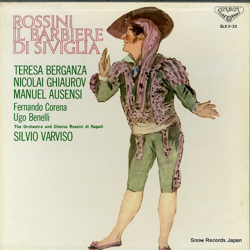 VARVISO, SILVIO rossini; il barbiere di siviglia SLX3-32