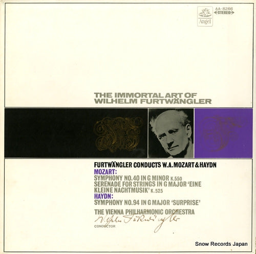FURTWANGLER, WILHELM furwangler conducts w.a. mozart & haydn AA-8266