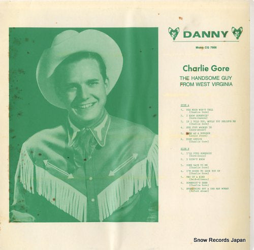 GORE, CHARLIE the handsome guy from west virginia CG7906