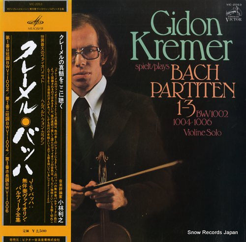 KREMER, GIDON bach; partiten 1-3 VIC-2053