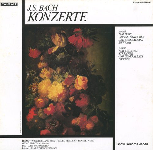 WINSCHERMANN, HELMUT bach; konzerte OW-7786-KT