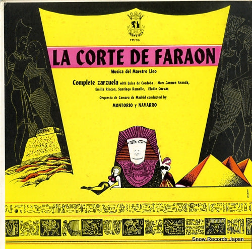 MONTORIO, DANIEL, AND ENRIQUE NAVARRO lleo; la corte de faraon FM-38
