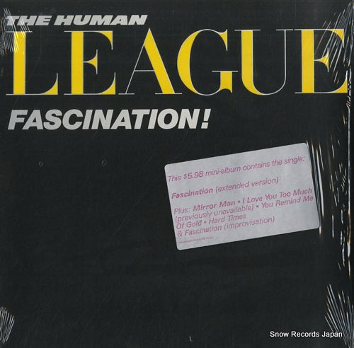 HUMAN LEAGUE, THE fascination SP-12501