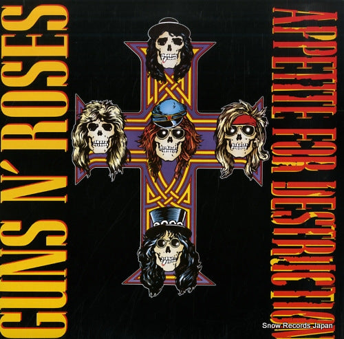 GUNS N' ROSES appetite for destruction P-13556