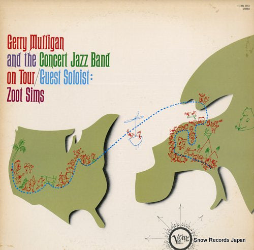 MULLIGAN, GERRY gerry mulligan and the concert jazz band on tour MV2653