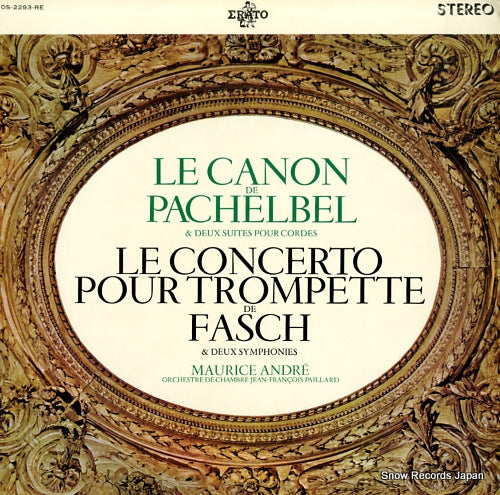 ANDRE, MAURICE le canon de pachelbel OS-2293-RE