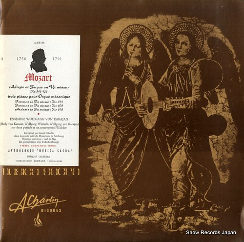 ENSEMBLE WOLFGANG VON KARAJAN mozart; orgues mecaniques AMS-66
