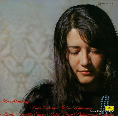 ARGERICH, MARTHA tchaikovsky; piano concerto no.1 in b flat minor MG2292