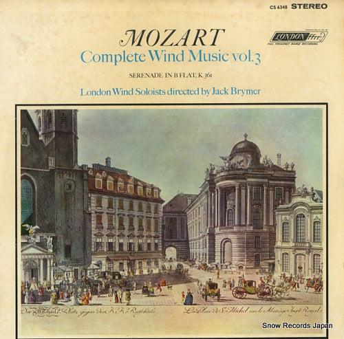 BRYMER, JACK mozart; complete wind music vol.3 CS6348